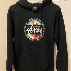 black stussy sweatshirt